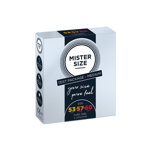 Mister Size Paspakket 53-57-60mm condooms