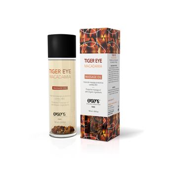 Exsens Tijgeroog Macadamia - Organische massageolie - 100 ml