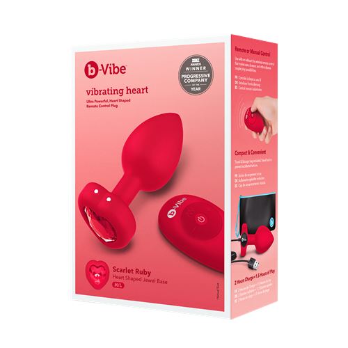 vibrating-heart-shape-jewel-plug-ml-red