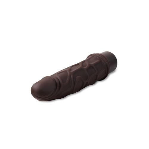 dr.-skin-silicone-dr.-robert-7-inch-vibrating-dildo-brown