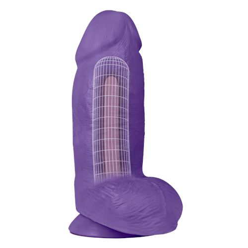 au-naturel-bold-chub-10-inch-dildo-purple