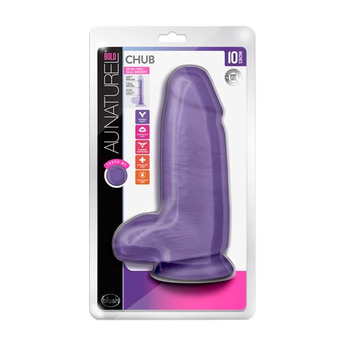au-naturel-bold-chub-10-inch-dildo-purple