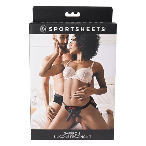 sportsheets-saffron-silicone-pegging-kit-red