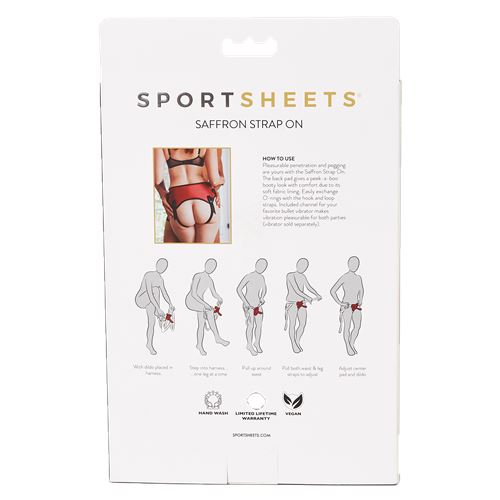 sportsheets-saffron-strap-on-red