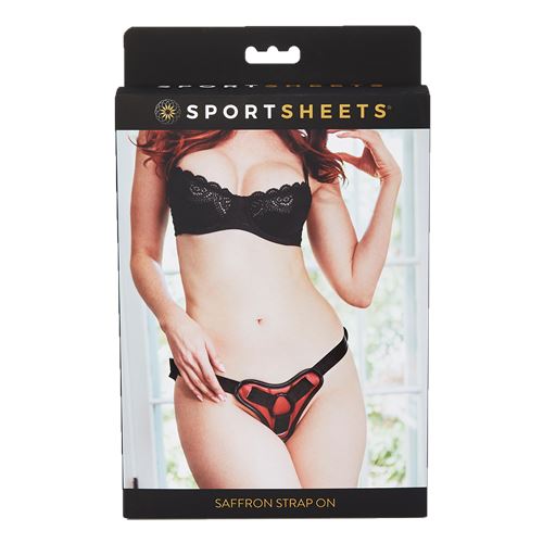 sportsheets-saffron-strap-on-red