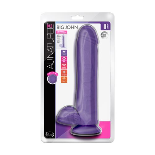 au-naturel-bold-big-john-11-inch-dildo-purple