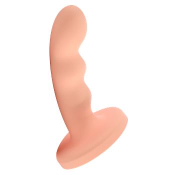 Ren - Dildo met zuignap - 16 cm (Oranje)