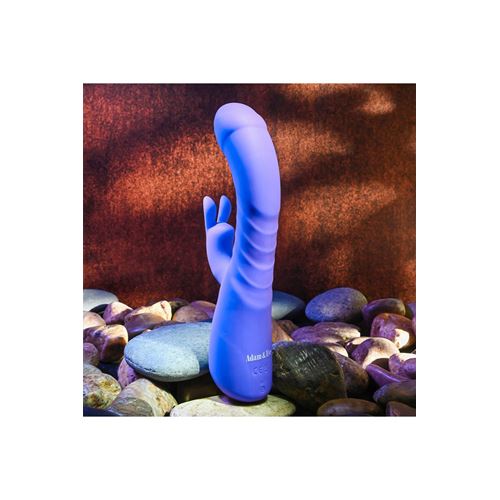 Adam & Eve - Posh - Stotende rabbit vibrator met warmtefunctie