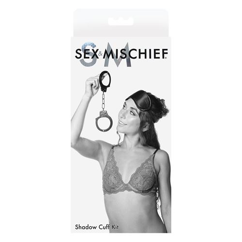 Sex and Mischief - Handboeien en blinddoek set