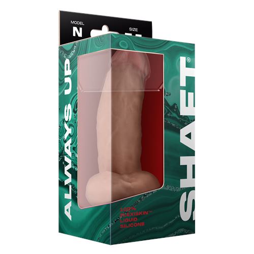 shaft-model-n-7.5-inch-liquid-silicone-dong-with-balls-pine