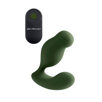 The Sergeant - Prostaatvibrator met afstandsbediening (Groen)