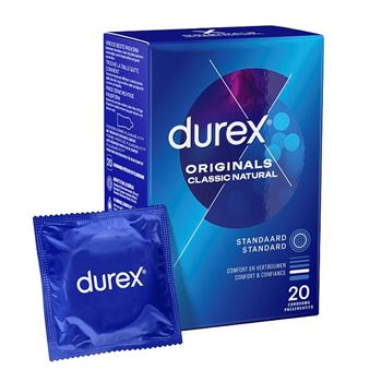 Durex Classic Natural - Condooms (20 stuks)