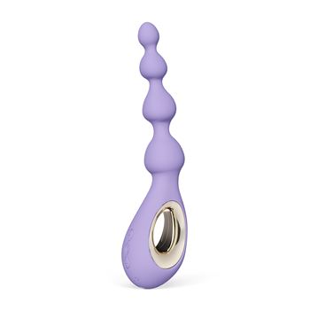 LELO - Soraya Beads - Vibrerende anaalkralen (Paars)