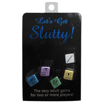 Let's Get Slutty! - Dobbelstenen (Multi color)