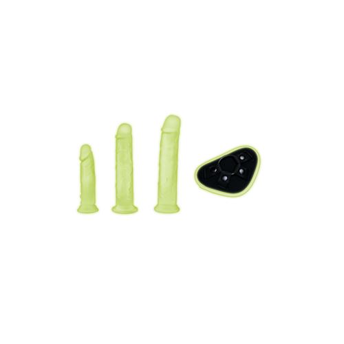 whipsmart-4-pcs-glow-in-the-dark-pegging-kit-with-6-8-and-9-inch-dildos