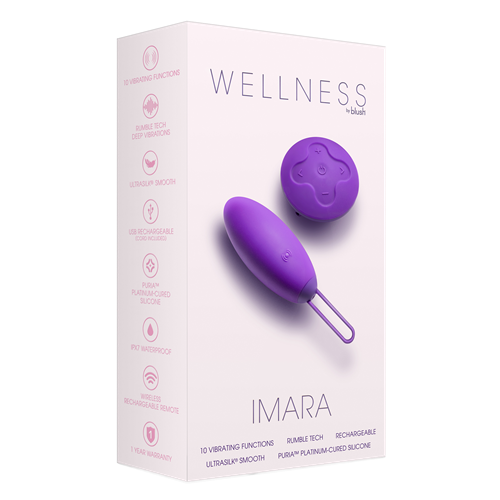 Blush - Wellness - Imara - vibrerend eitje met afstandsbediening