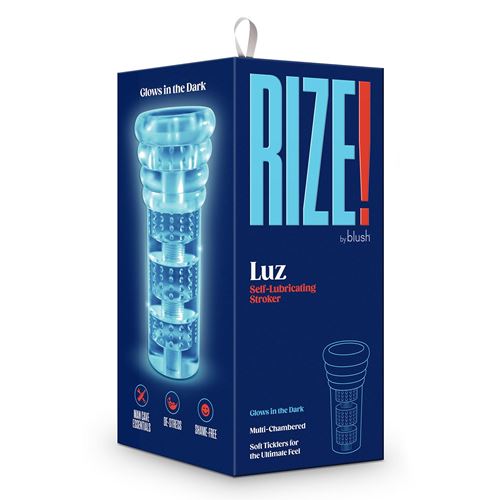 Rize Luz Self Lubricating Stroker Clear