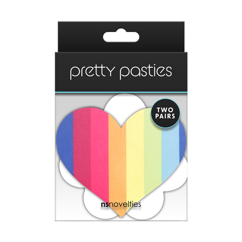 Pretty-Pasties-2-paar-tepelstickers-hart/bloem-regenboog