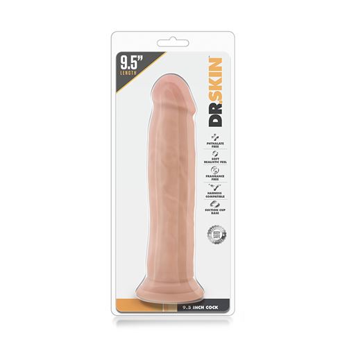 Dr. Skin mokka realistische dildo 22 cm