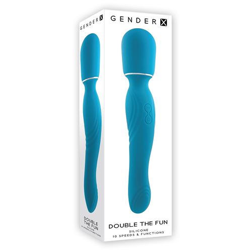 Gender X - Double fun - 2-in-1 wandstimulator en vibrator