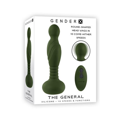 Gender X - The General - Vibrator met vibraties en heen-en-weer-beweging