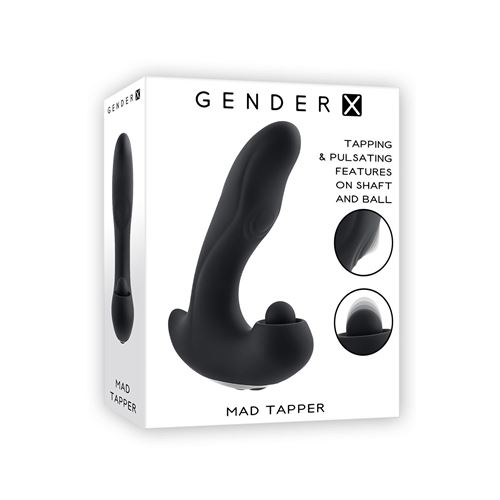 Gender X  - Mad Tapper - Kloppende en pulserende vibrator