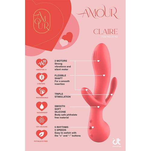 Amour - Claire - Triple vibrator