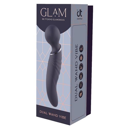 Glam - Dubbelzijdige wand- en G-spot vibrator