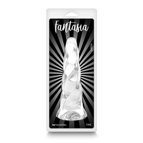 fantasia---siren---gedraaide-dildo-met-zuignap---19-cm