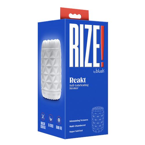 rize-reakt-self-lubricating-stroker-white