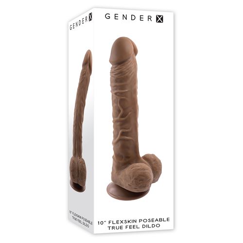 gender-x-10-inch-25-cm-flexskin-poseable-true-feel-dildo-dark