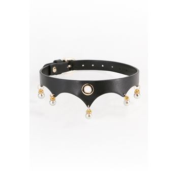 Jezebel halsband (Zwart)