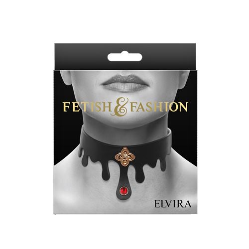 fetish-fashion-elvira-collar-black