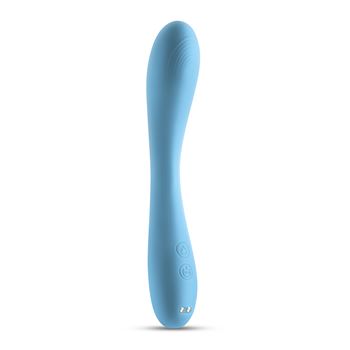 Rhett - Verwarmende vibrator (Blauw)