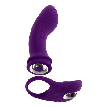 Mix & Match - Multifunctionele duo vibrator (Paars)