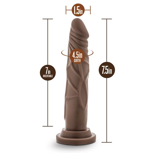 dr.-skin---realistische-dildo-met-zuignap---17-cm