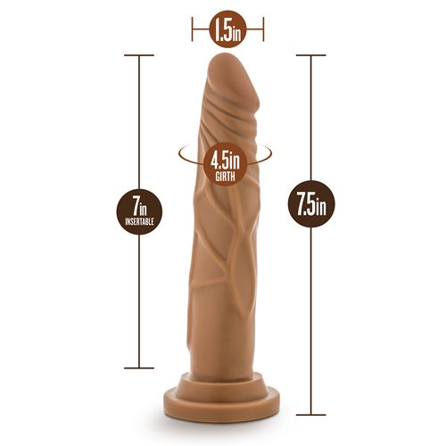 dr.-skin---realistische-dildo-met-zuignap---17-cm