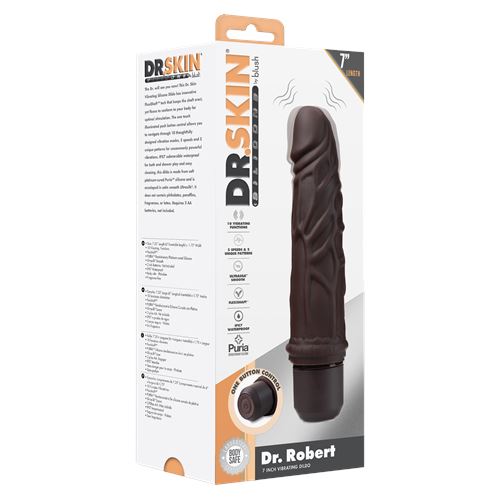 dr.-skin---dr.-robert---vibrerende-dildo---19-cm