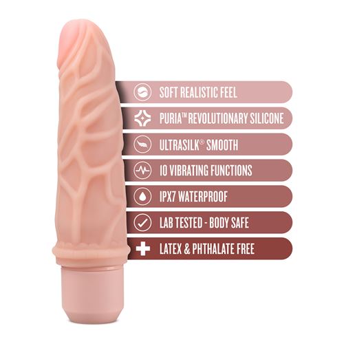 dr.-skin---dr.-robert---vibrerende-dildo---19-cm