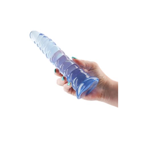 ns-novelties---fantasia---nymph---gegolfde-dildo-met-zuignap---188-cm