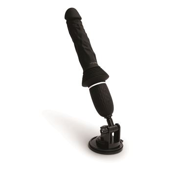 Thrusting Cock - Stotende realistische vibrator met standaard