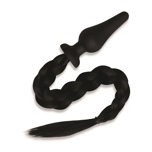 whipsmart-4.5-inch-silicone-plug-with-black-pony-tail