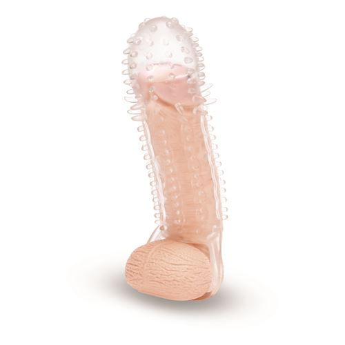 size-up-clear-view-textured-penis-extender-with-ball-loop