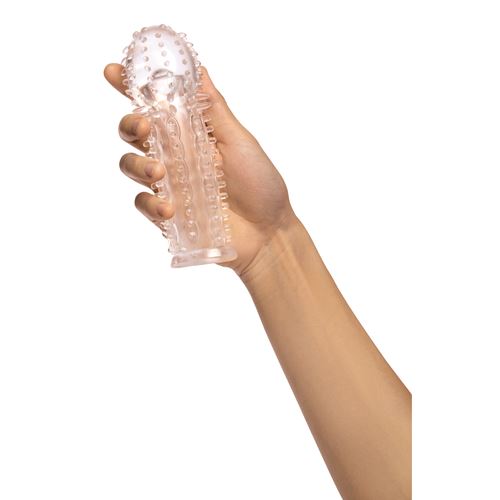 size-up-clear-view-textured-penis-extender-with-ball-loop