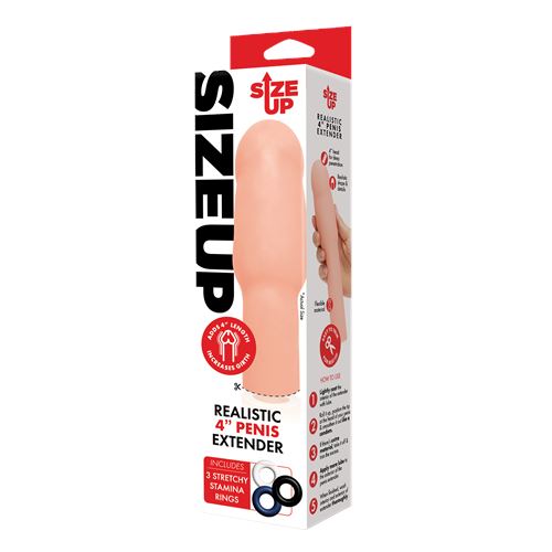 size-up-4-inch-extra-realistic-penis-extender--flesh