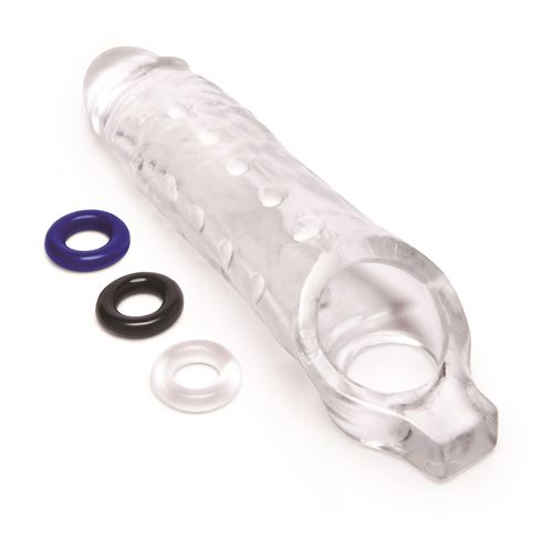 size-up-clear-view-studded-penis-extender-with-ball-loop