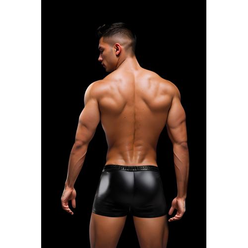 envy-lace-up-wetlook-trunks-black-red-lxl