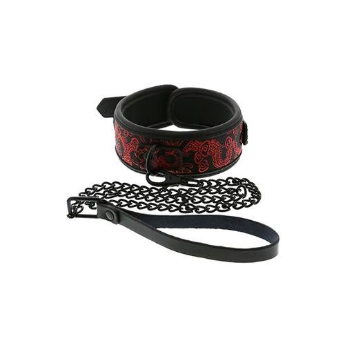 Blaze - Collar & Leash - Halsband met ketting