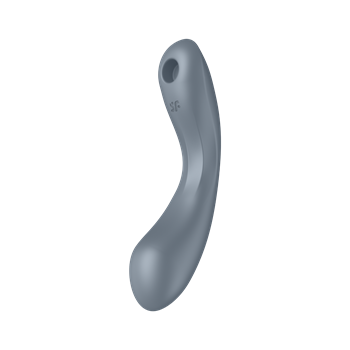 Satisfyer - Curvy Trinity 1 - Luchtdruk- en G-spotvibrator (Grijs)