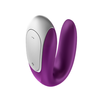 Satisfyer - Double fun - Partnervibrator (Paars)